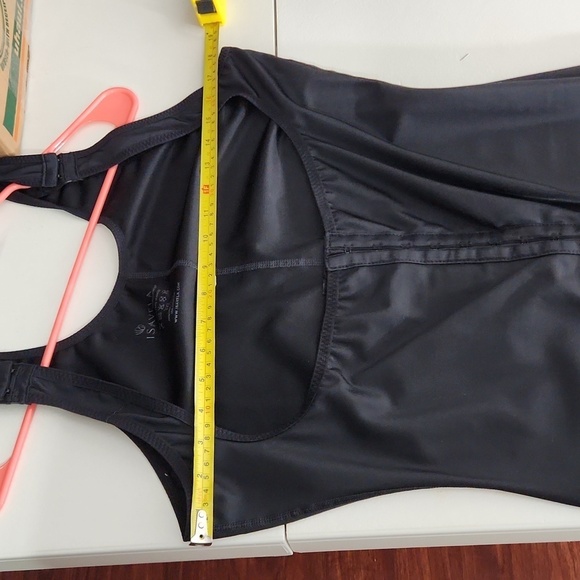 Isavela Bodysuit Compression Size 3X Black Surgery Shorts - Picture 7 of 10